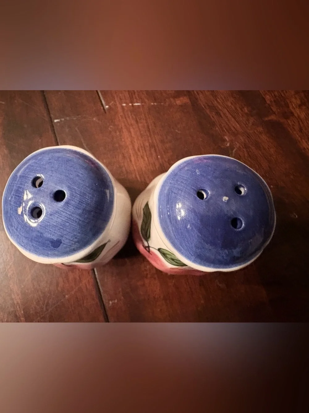 Vintage set of Salt and Pepper Shakers